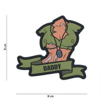 Patch 3D PVC Daddy girl